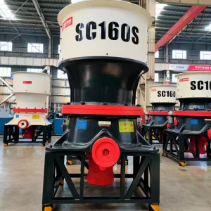 Hydraulic Single Cylinder Cone Crusher SC160S Various Ore Crusher