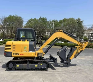 Hydraulic Small Excavator XE60DA 6 Ton Crawler Digger Construction Equipment Mini Excavator Machine