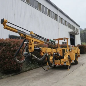 Hydraulic Tunneling Jumbo Core Hydraulic Rock Drill for Underground Mining Wheeled Diesel Powered Core Motor