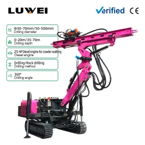 Hydraulic Underground Tunnel Rock Drill Mining Tunnel Drilling Rig Tunnel Blast Hole Drilling Machine Equipment