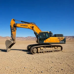 Hyundai R485LVS 48 Ton Heavy Mining Hydraulic Crawler Excavator Rock Digger