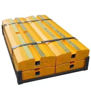 I 140 Mobile Impact Crusher Wear Parts Ceramic Blow Bar Hammers for Natural Hard Stone Secondary Crushing