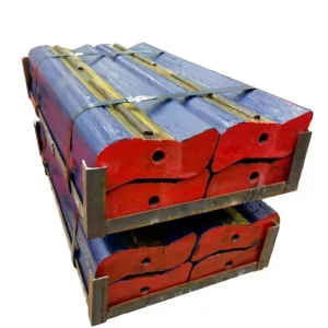 I44 Impact Crusher Wear Parts High Chrome Blow Bars for Asphalt Aggregate Crushing