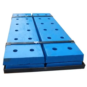 I54 Impact Crusher Wear Parts Mono Block Apron Plate for Primary Hard Natural Stone Crushing