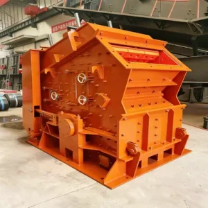Impact Crusher AC Motor Engine Compact Mobile Sand Making Machine Construction Waste Concrete Block 5-15t/h Capacity