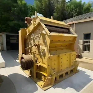 Impact Rotary Crusher Thickened Rotary Frame Anti-Vibration AC Motor Gear Bearing for Large Stone Production Line Max.50t/h