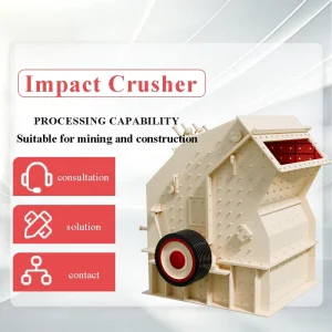Impact Stone Crushers With Multi Stone Crushing and Square Particle for Infrastructure Crawler Rock Crusher Tracked Mobile Plant
