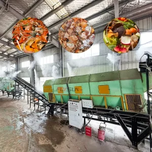 Impurity Screening Treatment and Recycling Equipment for Kitchen Residues Production Line for Kitchen Waste Pretreatment