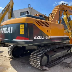In Stock Used Korea Hyundai 220LC 9S Crawler Excavator Low Working Hours Original Hydraulic System for Road Mining Construction
