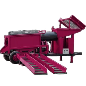 Indonesia Philippines Portable Gold Washing Plant with 5 10 TPH Capacity for Small Placer Sand Gold Mining Projects