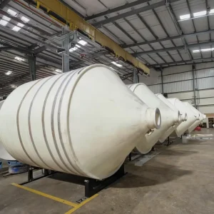 Industrial Acid Washing Tank Ore Purification Tank LLDPE Corrosion Resistant Rotational Molding One piece Storage Tank Equipment