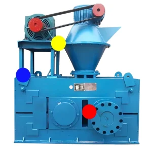 Industrial Automatic Roller Briquetting Machine for Indonesia Nickel Smelter Steel Mill Dust Sludge Fly Ash 10t h Capacity 380V
