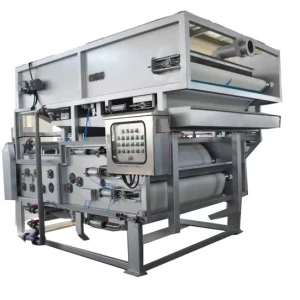 Industrial Belt Press Filter Large Capacity 10-50m3/h for Municipal Sewage Sludge Thickening and Dewatering