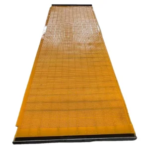 Industrial Circular Polyurethane Vibrating Screen with High Elasticity Customized Size for Ore Dewatering and Screening