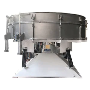 Industrial Circular Sieving Machine Motor Tumbler Screening Simulating Artificial Movement Low Material Damage Food Processing