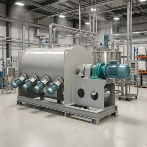 Industrial Dry Powder Plough Mixer Machine Coulter Blender Plow Mixing Equipment for Powder Processing