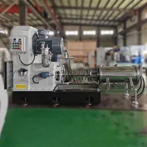 Industrial Electric Stainless Steel Horizontal Bead Mill 100L Paint Color Sand Mill Laboratory Use