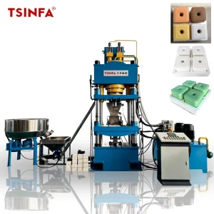 Industrial Grade 630T Cattle Sheep Licking Salt Block Hydraulic Press on Feed Mill Ranch Mineral Block Processing Factory
