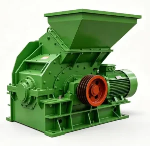Industrial Grade AC Motor Hammer Crusher Carbon Steel/Stainless Steel Construction High Max.100t/h Capacity 1 Year