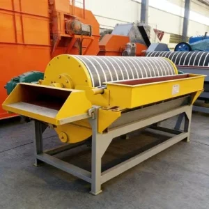 Industrial Grade Magnetic Separator Motor Bearing Engine 120-200t/h Capacity Wet Type Drum Design for Mineral