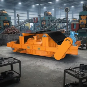 Industrial Grade Suspended Magnetic Separator for Automatic Iron Removal in Mining