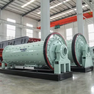 Industrial Grade Wet Ball Mill for Customizable Size Capacity High Efficiency Gold Ore Mineral Processing Motor Bearing Gear