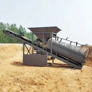 Industrial Heavy Duty Linear Vibrating Screen Machine Bearing Gearbox Pump Ore Sand Gravel Separation High Efficiency 380V Long