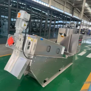 Industrial Heavy Duty Sludge Dewatering Machine and System for Chemical Plant PCB Wastewater Treatment
