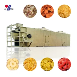 Industrial Herb and Vegetable Dryer Automatic Conveyor Belt Dehydrator for Leafy Greens with Even Air Flow Distribution