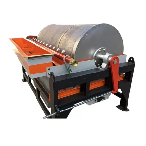 Industrial High Intensity Magnetic Separator Motor Customizable Sizes Heavy Duty Design 10-15t/h Capacity 1-Year Warranty