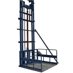 Industrial Hydraulic Steel Cargo Lift Wireless Control High speed Lifting Large Load Capacity 1000kg 5000kg Electric Platform