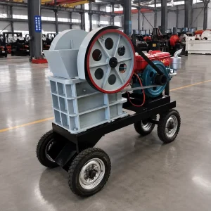 Industrial Jaw Crusher Equipment High Capacity Stone Crushing Machine