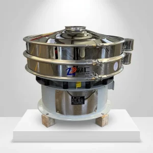 Industrial Large Capacity Fully Enclosed Round Food Processing Vibrating Separator with 220v/380v Motor