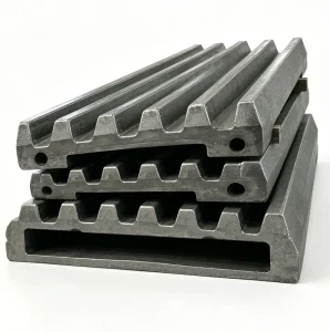 Industrial Large Jaw Crusher Wear Plate Heavy Mining Equipment Part Custom CNC and Casting Service