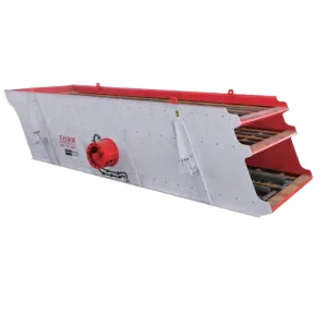 Industrial Linear Vibration Sieve High Output Carbon Steel Mesh High Frequency Ore Grading Plant with Gearbox and Pump