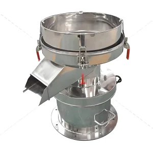Industrial Liquid Filter Vibrating Sieve Food Grade Stainless Steel Soy Milk Vibration Screen Precision Screening Vertical Motor