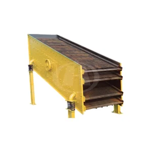 Industrial Ore Separator Dewater Machine Vibrating Screen Gold Washing Plant