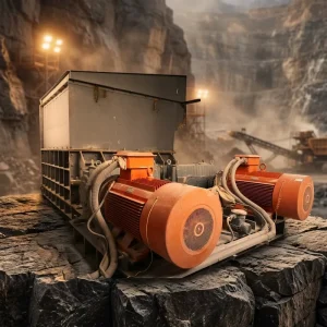 Industrial Roller Crusher 1000t h AC Motor for Coal Crushing and Screening Plant