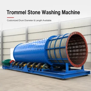 Industrial Rotary Drum Stone Washing Machine for Quarry Gravel Aggregate Rock and Mineral Processing Plant
