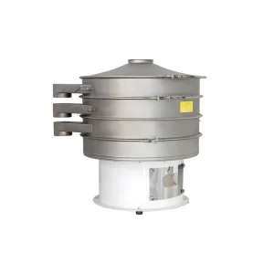 Industrial Rotary Vibro Sifter Machine Equipment Round Circular Screen Separator For Concrete Clay Particles Powder Sieving