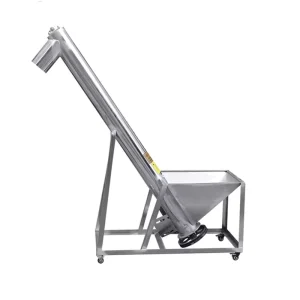 Industrial Screw Feeder Machine Stainless Steel Auger Conveyor Feeder for Powder Grain Cement Pellet