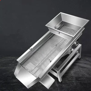 Industrial Small Multi-Functional Linear Stainless Steel Vibrating Screen with Motor Bearing Used for Efficient Ore Screening
