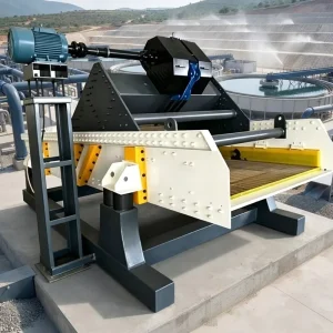 Industrial Solid Liquid Separation Dewatering Screen with Motor 380V 70-1400t/h Capacity for Quartz Sand Mineral Tailings