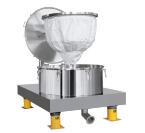 Industrial Solids Separation Equipment for Chemical Processing with Efficient Lifting Bag Filter Centrifuge