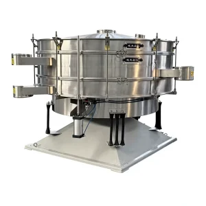 Industrial Steel Circular Tumbler Screen Machine Multi-Voltage Compatibility (110V/220V/380V) for Food Processing Motor-Driven