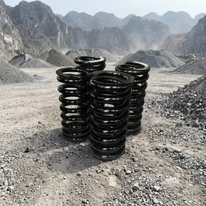 Industrial Steel Compression Spring for Vibrating Screen Mining Equipment Crusher Machinery Replacement Parts