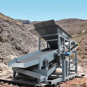 Industrial Steel Sand/Gravel Screening Equipment Mobile Circular Vibrating Sieve Machine with Stone Separator Multi-layer Sifter