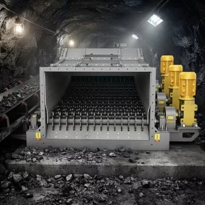 Industrial Steel Vibrating Roller Screen Machine for Mineral Processing Plant with 15000KG Capacity