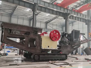 Industrial Stone Crusher Machine Portable Tracked Mobile Jaw Crusher Plant Equipment for Quarry