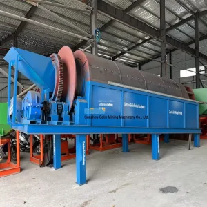 Industrial Tin Ore Washing Machine with Trommel Scrubber and Jig Separator
